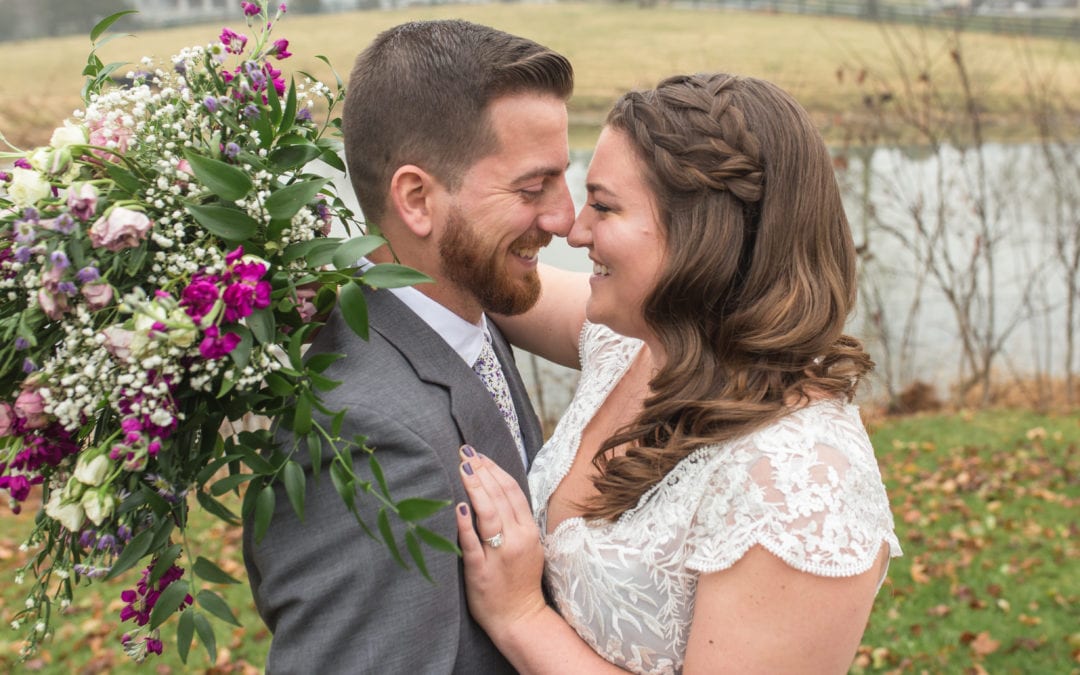 Melrose Caverns Winter Wedding