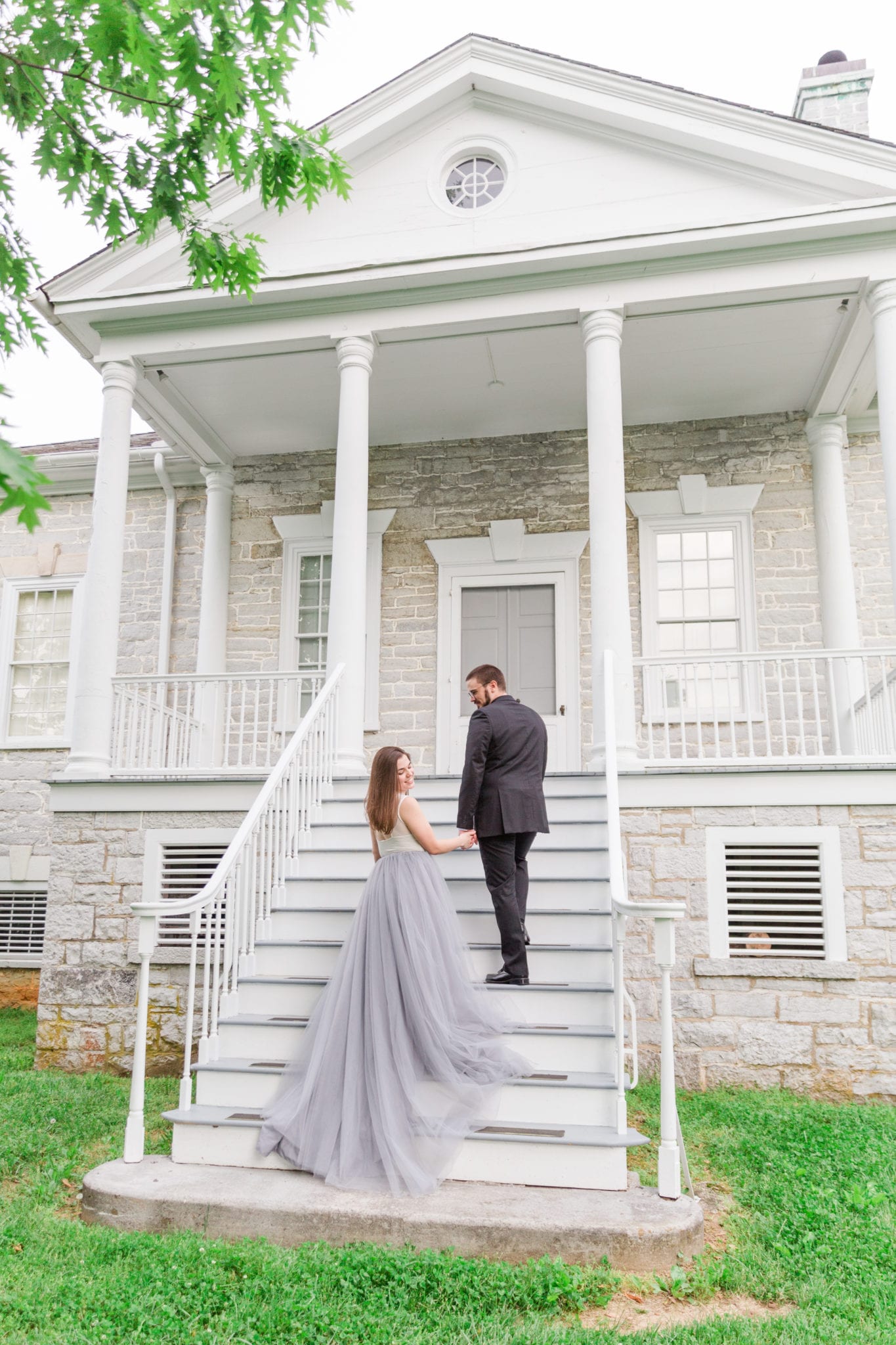 engagement session at belle grove plantation in the northern Shenandoah Valley near Middletown, Virginia