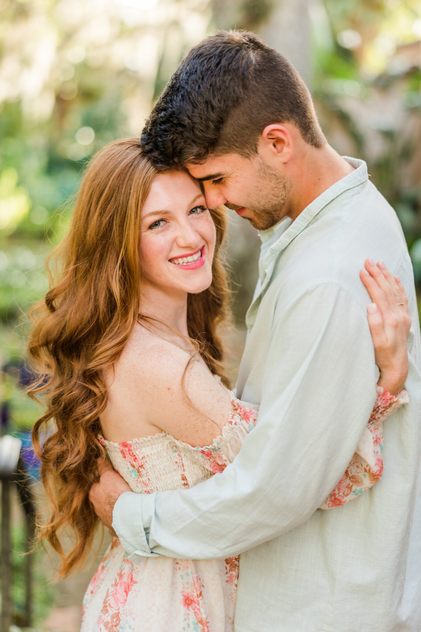 bok tower engagement session lake wales